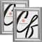 2 Pack Craig Frames Victoria Silver Picture Frame